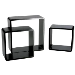Lot D'étagères "Cube" es 3 él.-DecoWoerner New