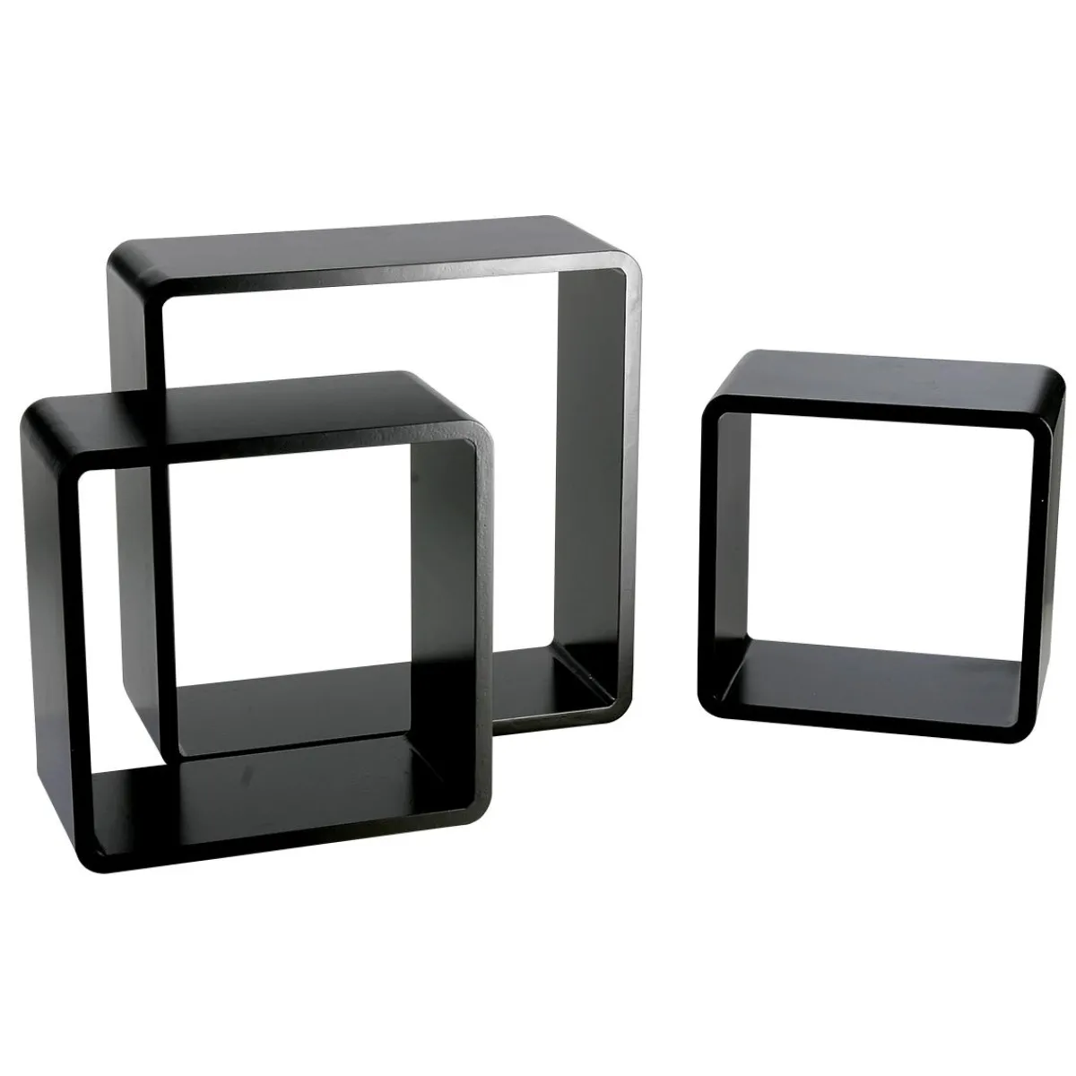 Lot D'étagères "Cube" es 3 él.-DecoWoerner New