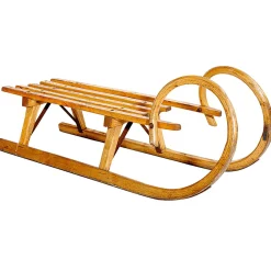 Luge à L'ancienne Originale, Long. 100 Cm-DecoWoerner New