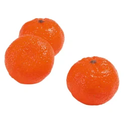 Mandarines Aliment Factice, Paquet De 3 Pièces-DecoWoerner Hot