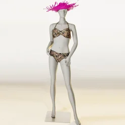 Mannequin De Sport Dame Athlète - Jambe Gauche Exposée & Les Deux Bras Pliés-DecoWoerner Best