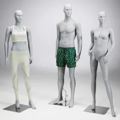 Mannequin De Sport Dame Athlète - Jambe Gauche Exposée & Les Deux Bras Pliés-DecoWoerner Best