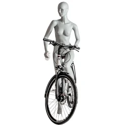 Mannequin Sport Femme Cycliste, Randonneur - Jambe Gauche Levée & Bras Gauche Plié-DecoWoerner New