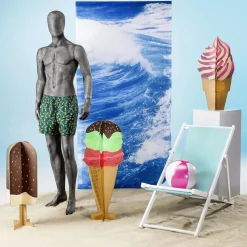 Mannequin Sport Homme Athlète - Debout Droit-DecoWoerner Online