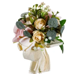 Mini Bouquet De s Artificielles Mélange 17 X 20 X 13 Cm (l X L X H)-DecoWoerner Discount