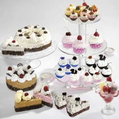 Mini Cupcakes Et Blanc Nourriture Factice 4 Pièces-DecoWoerner Outlet