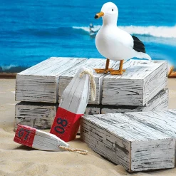 Mouette Déco Debout, Haut. 28 Cm-DecoWoerner Discount