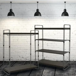 Nacelle Centrale LOFT, Avec Tringle à Vêtements, 124 X 153 Cm-DecoWoerner