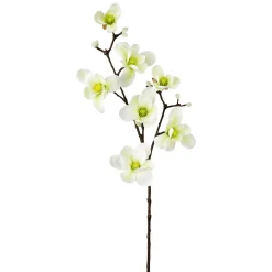 Noble Branche De Magnolia Artificielle, o Verde, 100 Cm-DecoWoerner Hot
