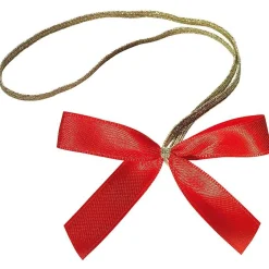 Noeuds Prêts à L’emploi s/dorés 40 Cm, 100 Pces-DecoWoerner Best