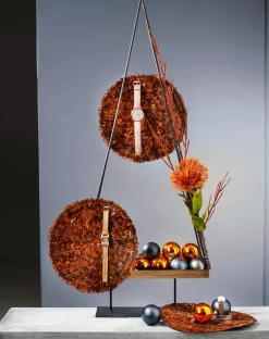 Obélisque Décoratif "Sapin" 15,5 X 35 X 78 Cm Naturel-DecoWoerner Online