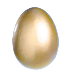Oeuf De Pâques Déco Dé Métallisé 18 Cm-DecoWoerner Clearance