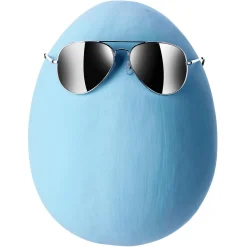 Oeuf De Pâques Géant , Clair, 30 Cm-DecoWoerner Best