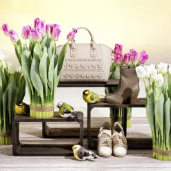 Oiseau De Décoration Vert Jaune 19 Cm-DecoWoerner Outlet