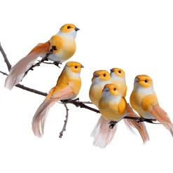 Oiseaux Déco 10 Cm, 6 Pces-DecoWoerner New
