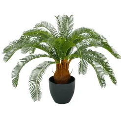 Palmier Artificiel Cycaspalme En Pot Prêt à L'emploi 65 Cm-DecoWoerner Discount