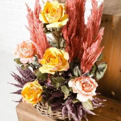 Panier à Plantes En Rotin-DecoWoerner
