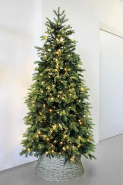 Panier D’osier Cache-pieds D’arbre De Noël, Ø 57 Cm-DecoWoerner Online