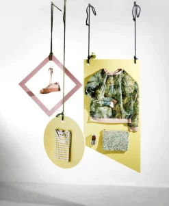 Panneau Déco Cercle 50 Cm Ø /jaune Pastel-DecoWoerner Outlet