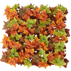 Panneau De Feuilles D'automne Artificielles, 50 X 50 Cm-DecoWoerner Sale