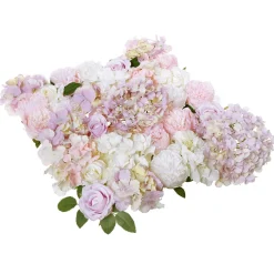Panneau De Fleurs Pastel Artificielles-DecoWoerner Hot
