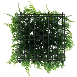 Panneau D'eucalyptus-fougère Artificiel De Qualité Supérieure, 25 X 25 Cm-DecoWoerner Hot