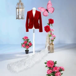 Paon Déco , Long. 150 Cm-DecoWoerner Clearance