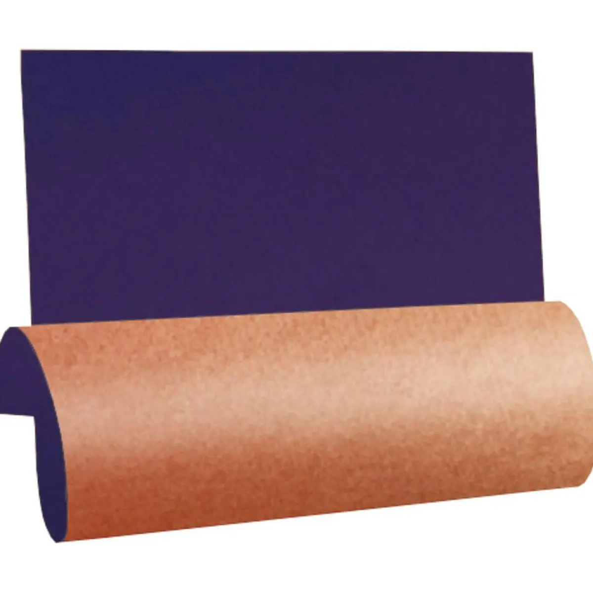 Papier Cadeau Bicolore 70 Cm, 250 M, Mauve Cuivre-DecoWoerner Best