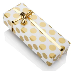Papier Cadeau Blanc Durable à Pois Dés - Rouleau De Papier Cadeau 50 M De-DecoWoerner Online
