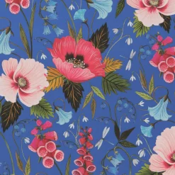 Papier Cadeau Durable Avec Fleurs Et Libellules - Rouleau De Papier Cadeau écologique 50 M-DecoWoerner