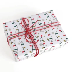Papier Cadeau Guirlande Lumineuse-DecoWoerner Outlet