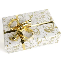Papier Cadeau Marbre Doré-DecoWoerner Best