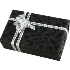 Papier Cadeau Durable Avec Motif De Rinceaux Brillants - Rouleau De Papier Cadeau De 50 M-DecoWoerner Discount