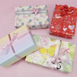 Papier Cadeau Papillons, 50 Cm, 50 M-DecoWoerner Best
