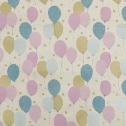 Papier D'herbe Recyclé Avec Ballons Colorés, 50 Cm, 50 M-DecoWoerner Hot
