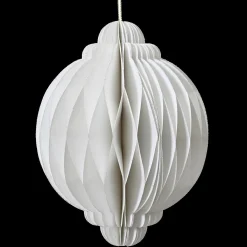 Papier Gaufré Deluxe Ornement à Suspendre Rond 6 Cm Ø-DecoWoerner Online