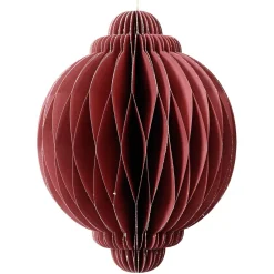 Papier Gaufré Deluxe Ornement à Suspendre Rond 11,3 Cm Ø-DecoWoerner