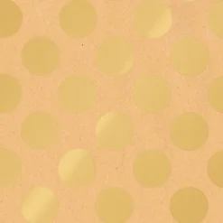 Papier Kraft Recyclé à Pois Dés - Rouleau De Papier Cadeau écologique 50 M-DecoWoerner New