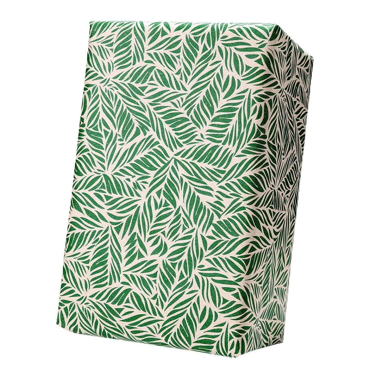 Papier Kraft Recyclé Avec Feuilles De Palmier es - Rouleau De 50 M De Papier Cadeau-DecoWoerner Outlet