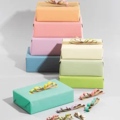 Papier Kraft Recyclé Uni Couleur Sable - Rouleau De Papier Cadeau De 50 M-DecoWoerner Hot