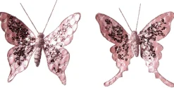 Papillon Avec Clip, 16 Cm, 2 Pces,-DecoWoerner Sale