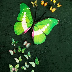Papillons Déco s 40 Cm 3 Pces-DecoWoerner Clearance
