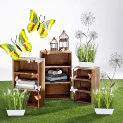 Papillons En Plumes Set De 8 Pièces Avec Clip 8 Cm Ø-DecoWoerner Online