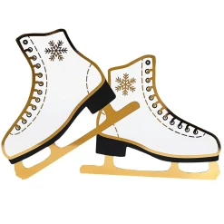 Patins à Glace Déco / Or 43 X 30 Cm-DecoWoerner Hot