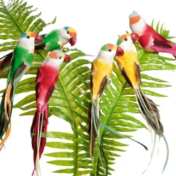 Perroquets Déco 22 Cm, 6 Pces-DecoWoerner