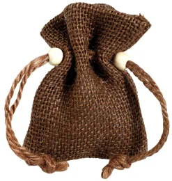 Petit Sac En Jute, 10 Cm, Brun-DecoWoerner Discount