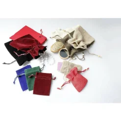 Petit Sac En Jute, 10 Cm, Nature-DecoWoerner Best