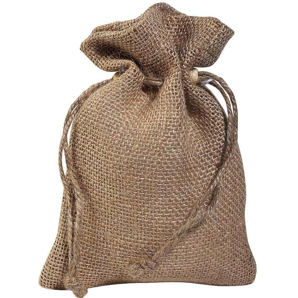Petit Sac En Jute, 18 Cm, Nature-DecoWoerner Discount