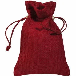 Petit Sac En Jute, 18 Cm,-DecoWoerner Discount