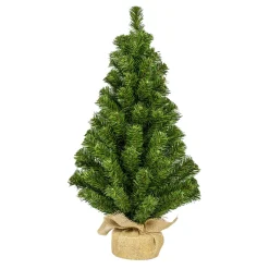 Petit Sapin Décoratif Dans Un Sac En Jute-DecoWoerner New